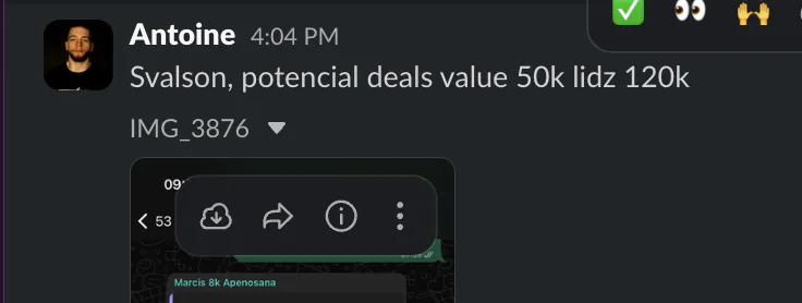 Team chat: Svalson potential deals 50k to 120k